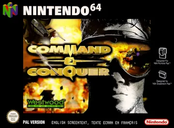 Command & Conquer (Europe) (En,Fr) box cover front